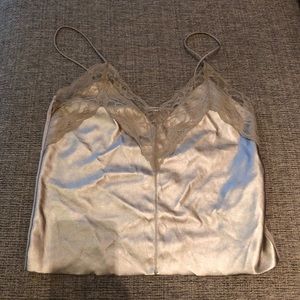 Zara Metallic Tank